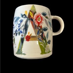 ANTHROPOLOGIE Petal Palette Monogram Mug
Starla Michelle Halfmann - “A”